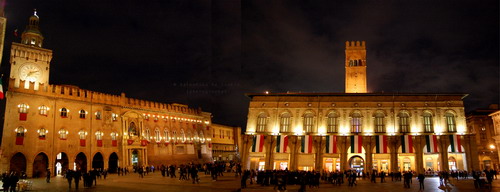 30/05/2011 - Piazza Maggiore nel 150° Anniversario dell'Unità d'Italia, 17 Marzo 2011. Foto di Valentina De Santis