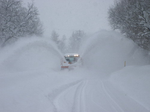 14/02/2012 - Turbina della Provincia in azione nell'Appennino occidentale nei giorni scorsi