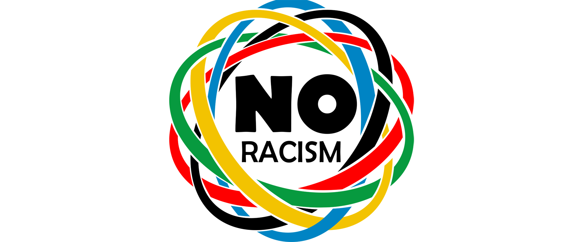 Il logo della campagna No racism