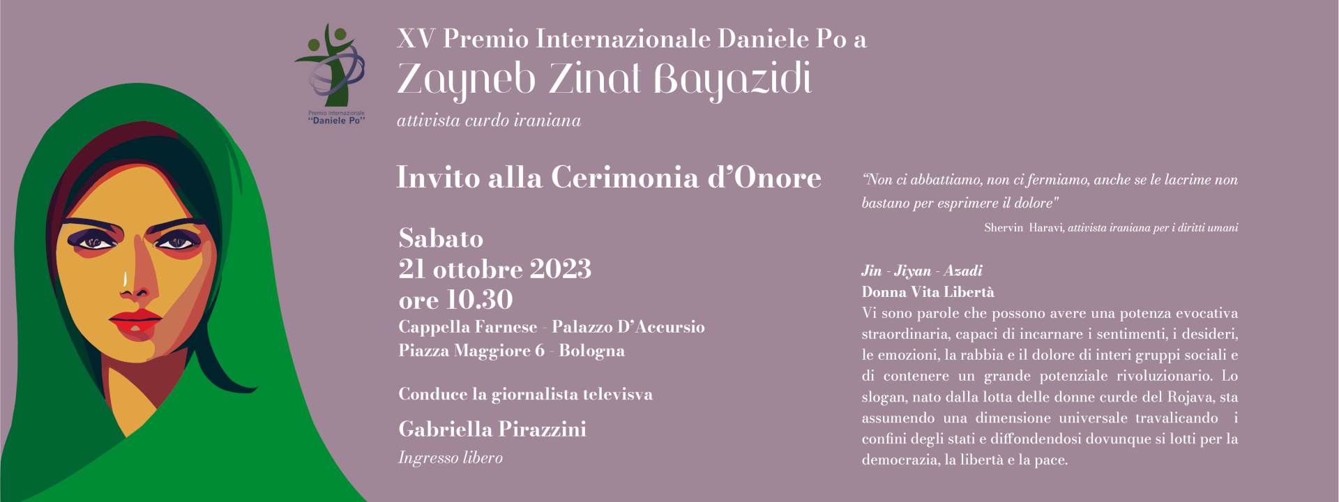 Premio Daniele Po  Zayneb Bayazidi
