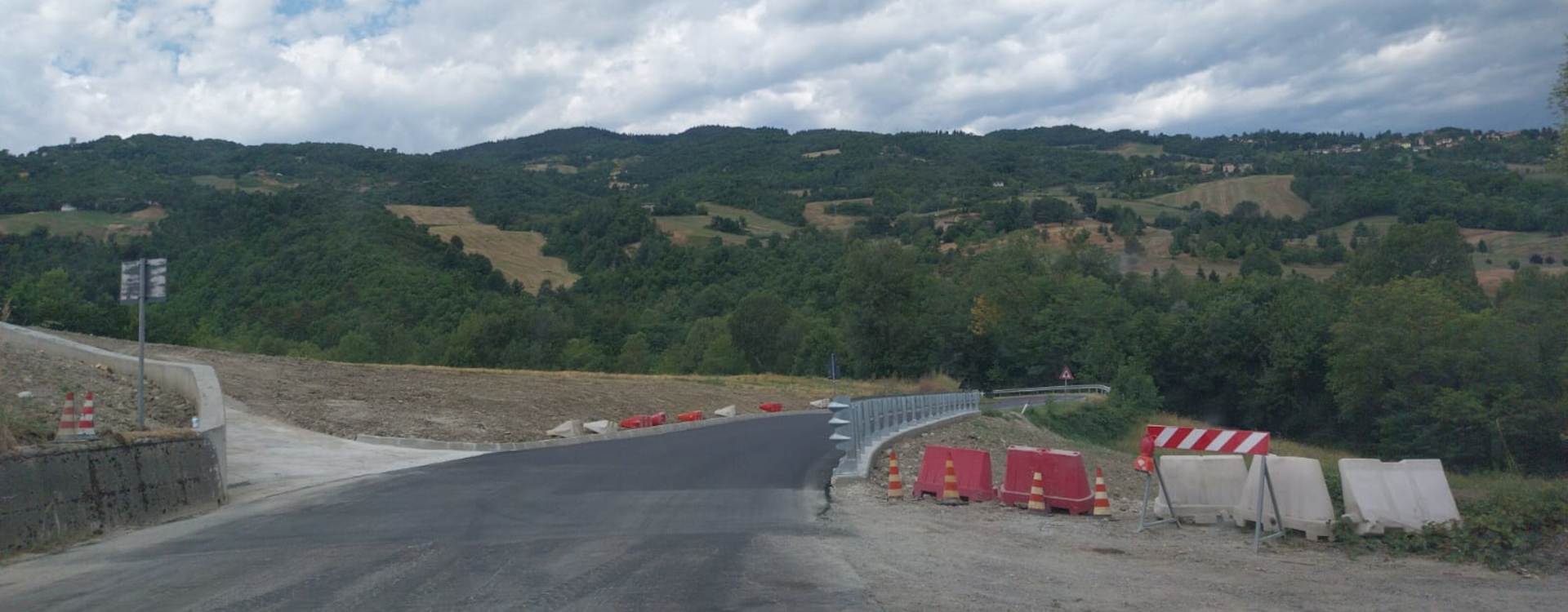 IMMAGINE DELLA SP 59 A LOIANO 