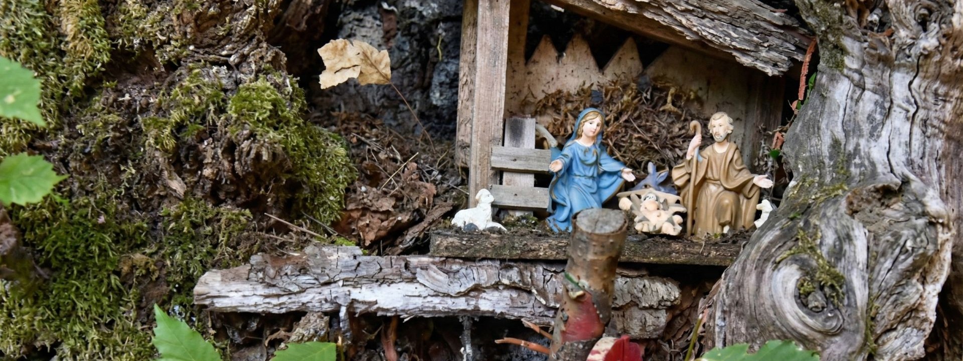 Immagine di uno dei presepi di Loiano 