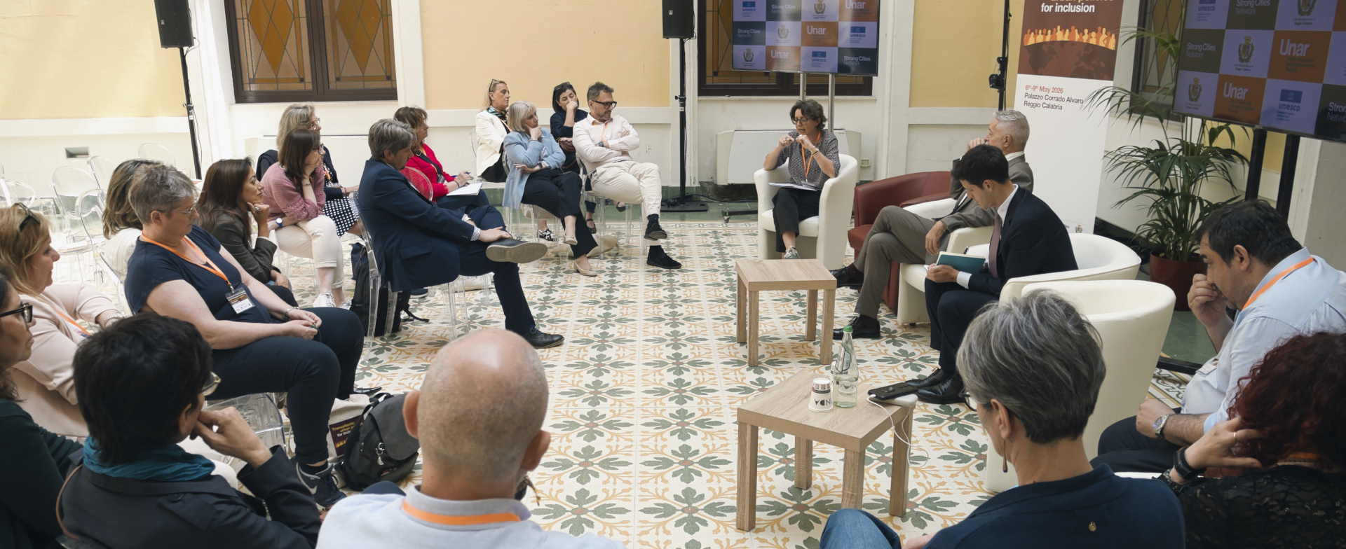 Foto del Seminario Residenziale Internazionale delle Citt&agrave; metropolitane per l'Inclusione