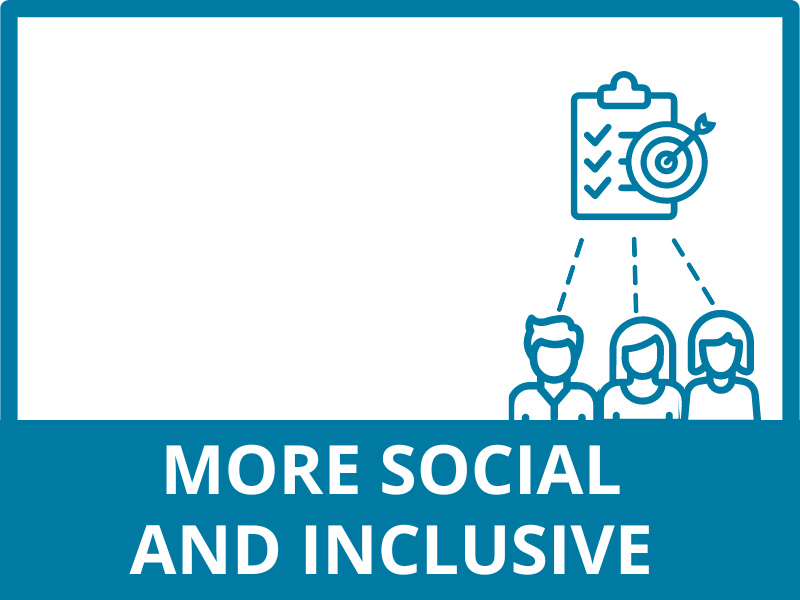 MORE SOCIAL AND INCLUSIVE EU