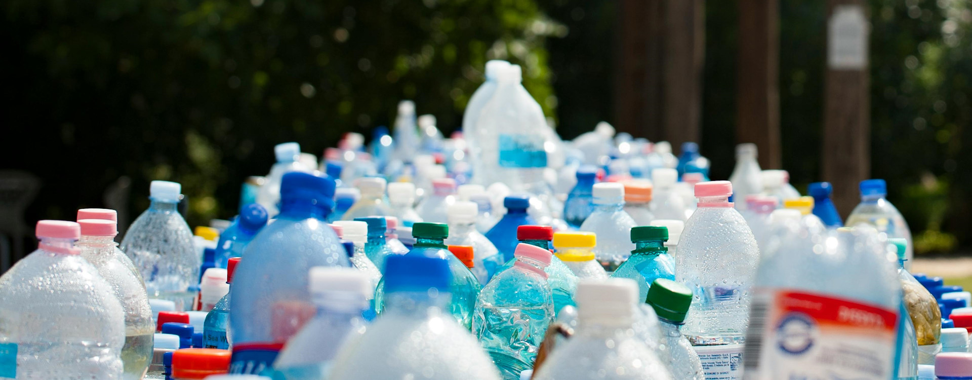plastic bottles