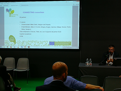 Marino Cavallo presenta il progetto Connecting Nature a Research To Business 2018