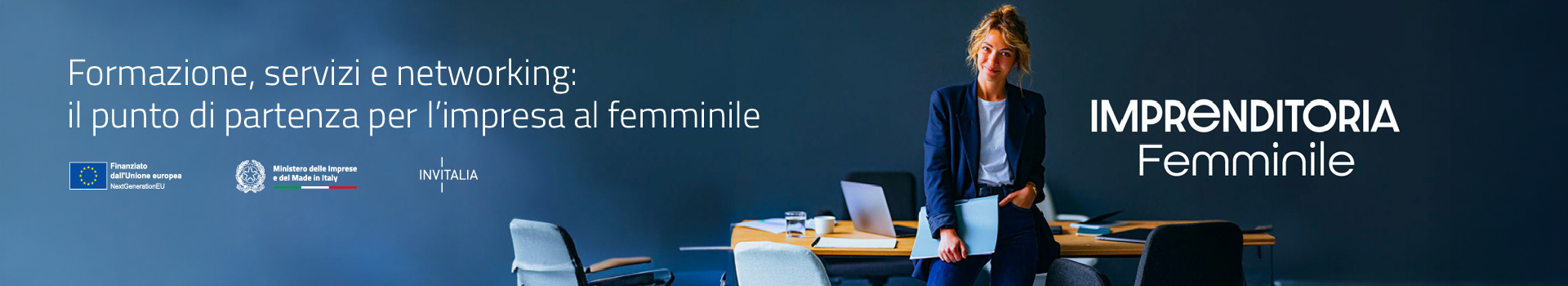 Scopri opportunità, bandi e risorse sul sito ufficiale del Programma Imprenditoria Femminile
