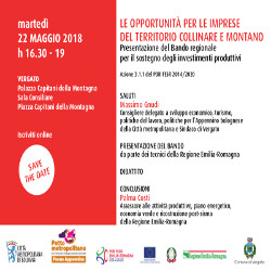 Opportunità imprese territorio montano