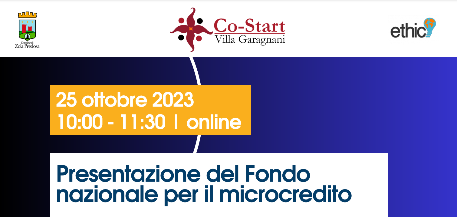 Presentazione del fondo nazionale per il microcredito