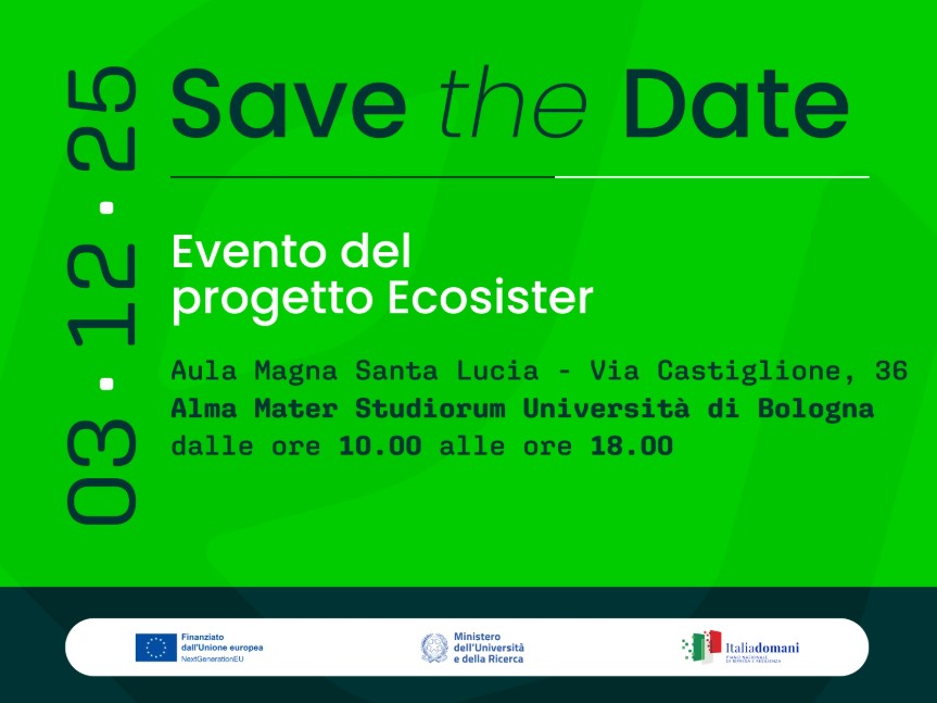Ecosister: evento finale del progetto