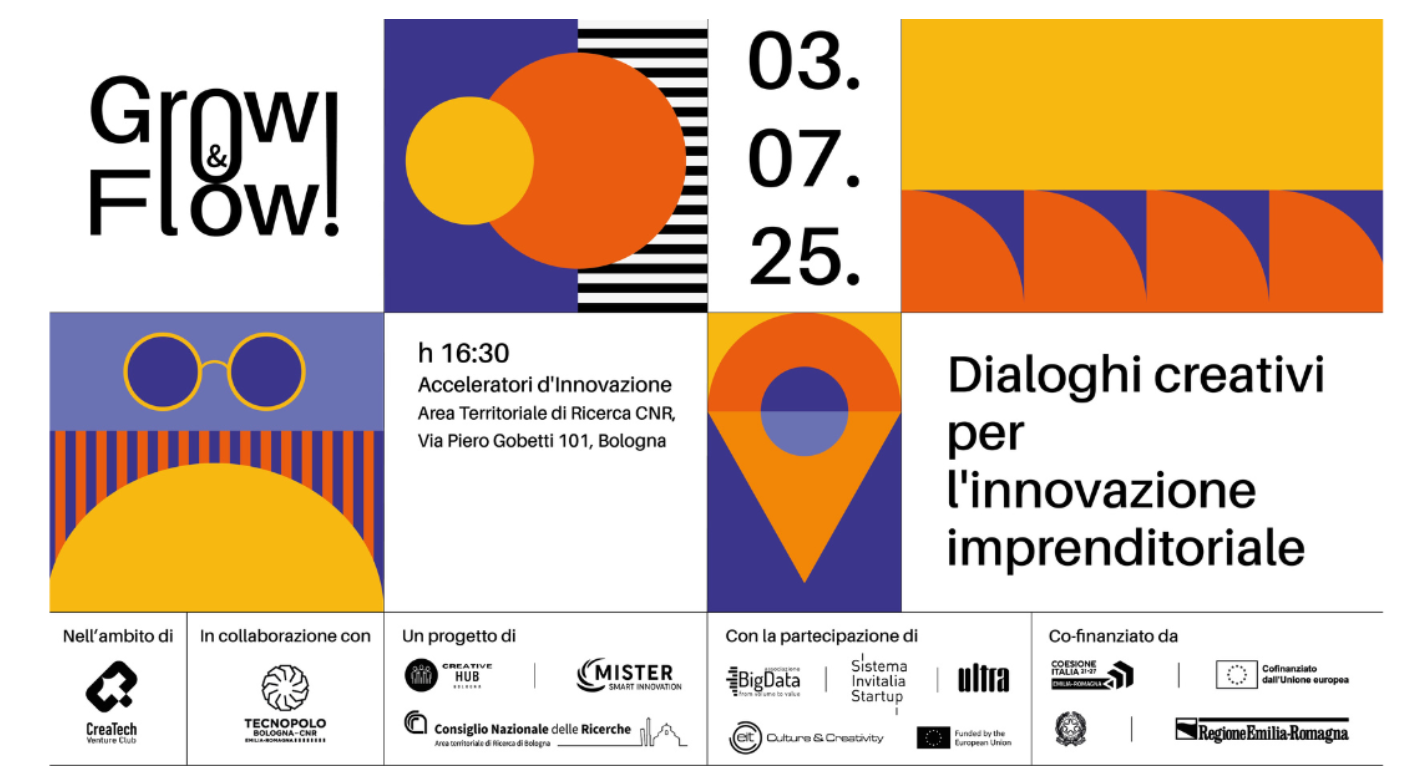 Grow & Flow: dialoghi creativi per l'innovazione imprenditoriale
