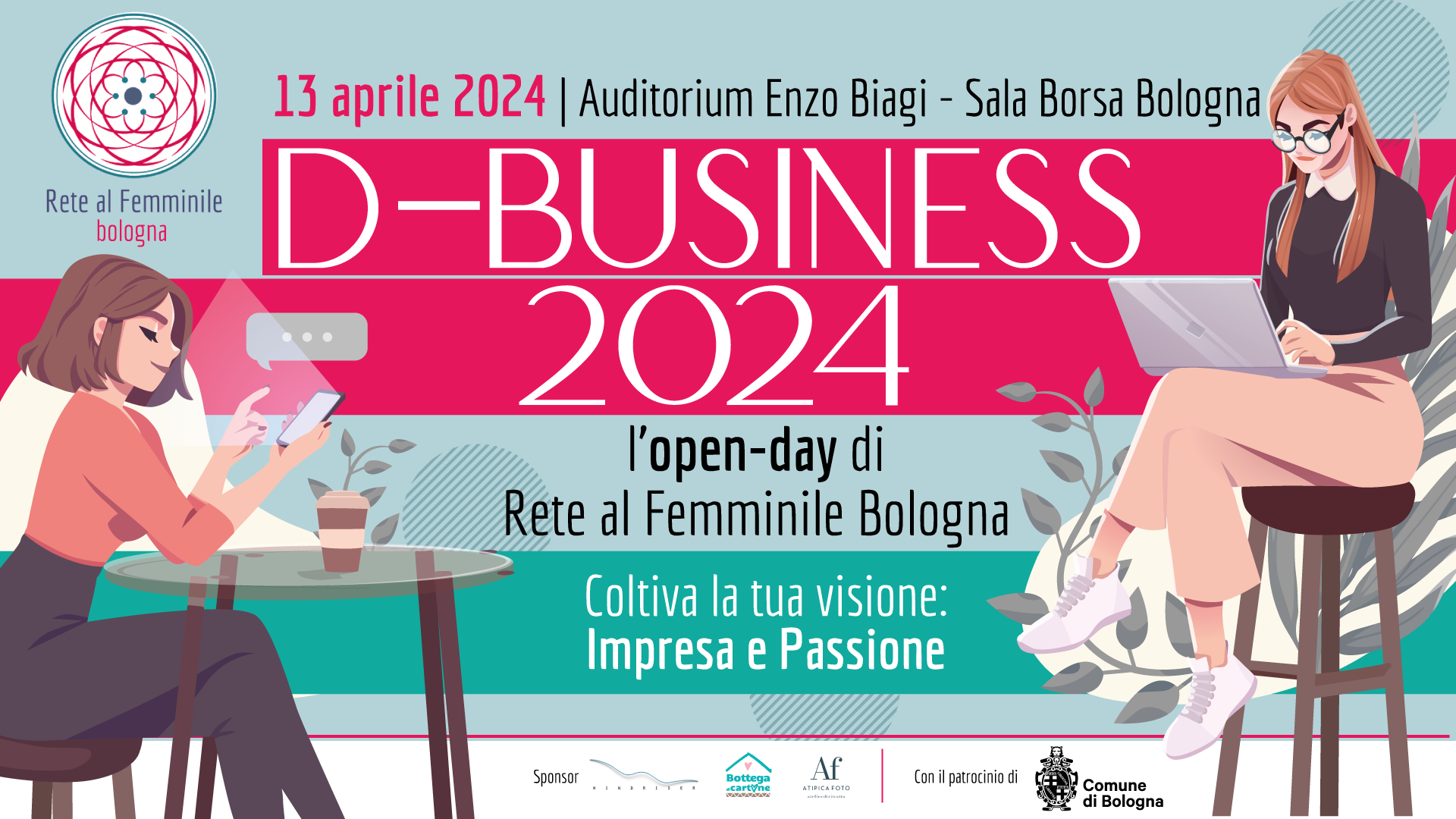 D-Business 2024: l’open-day di Rete al Femminile Bologna