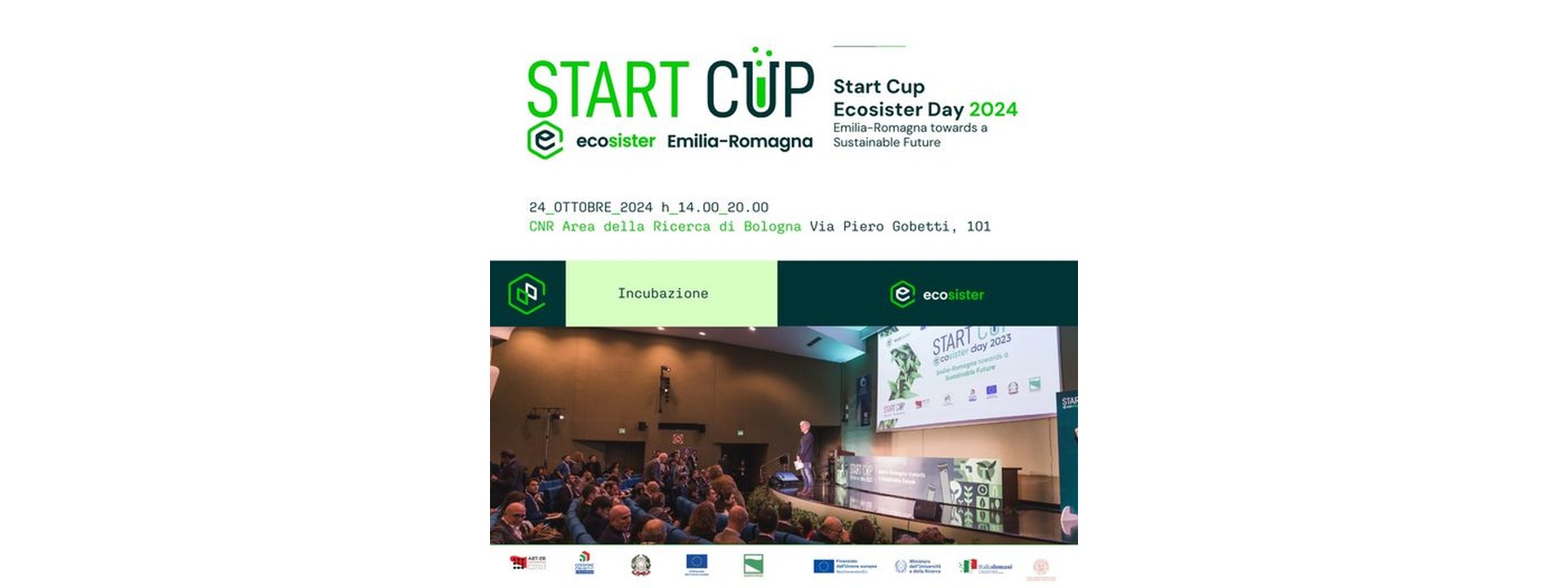Start Cup Ecosister Day 2024: Towards a Sustainable Future