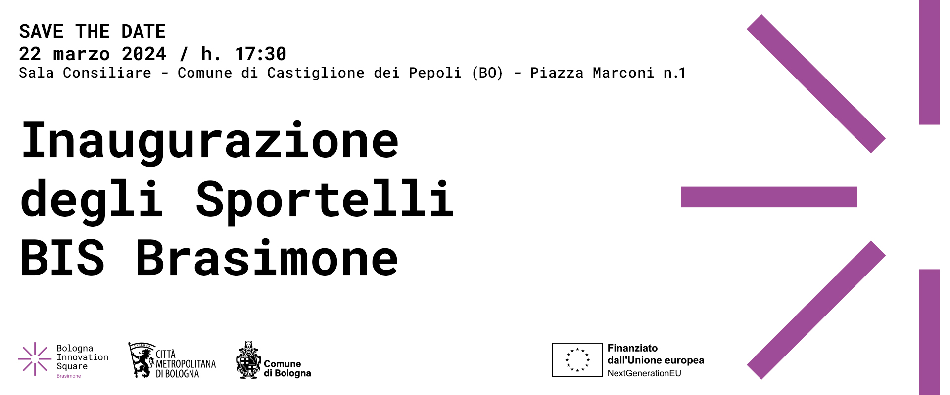 Imprese, il 22 marzo a Castiglione dei Pepoli inaugurano i tre sportelli BIS Brasimone