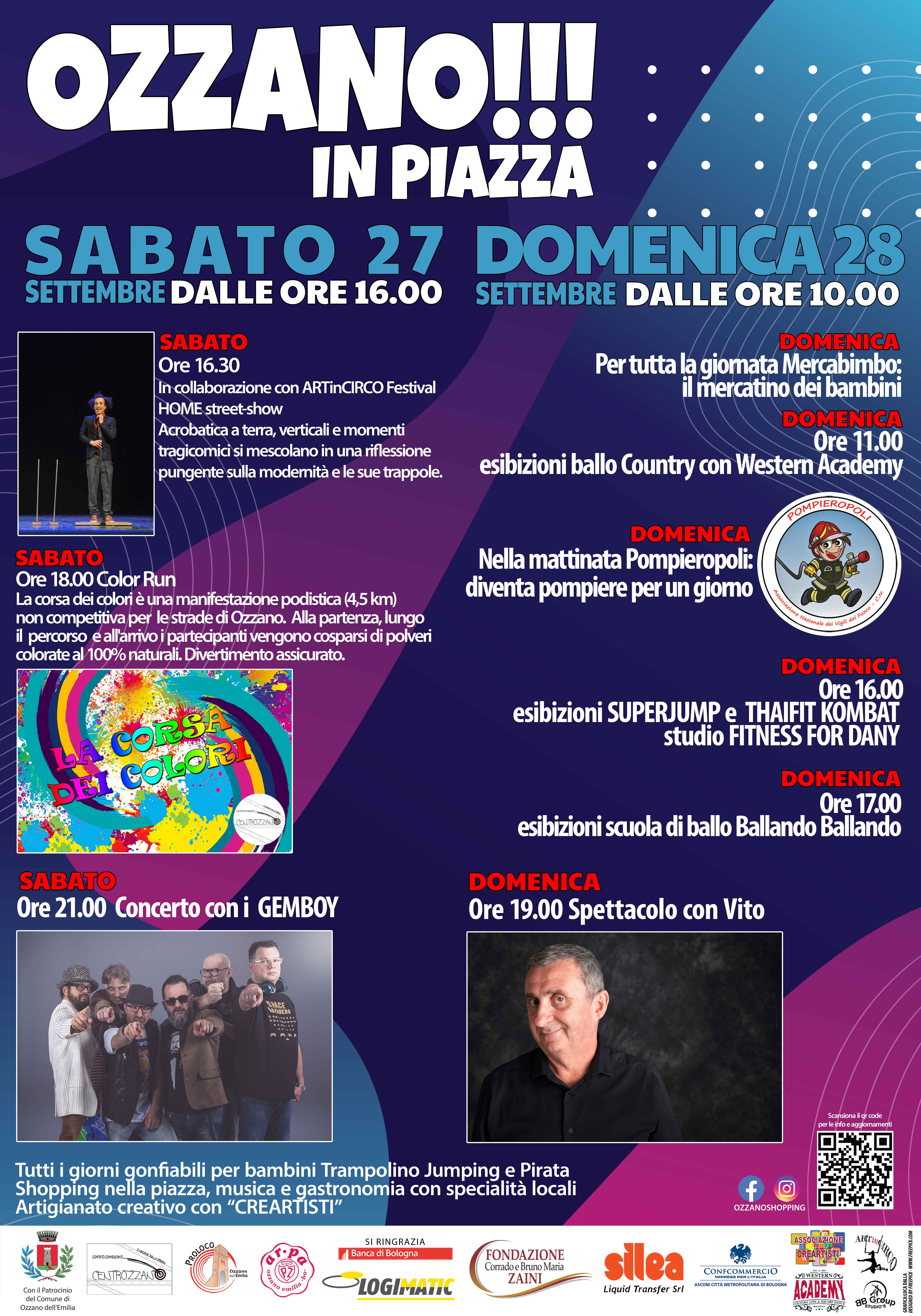 Locandina dell'iniziativa