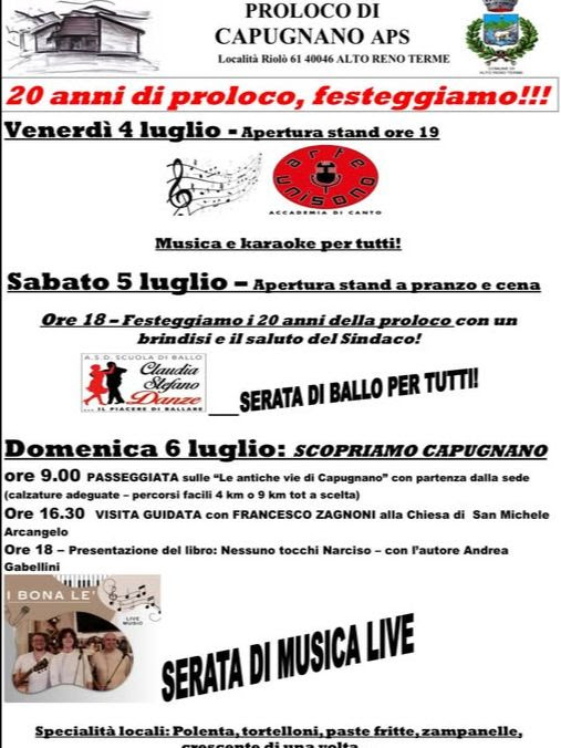 manifesto dell'evento
