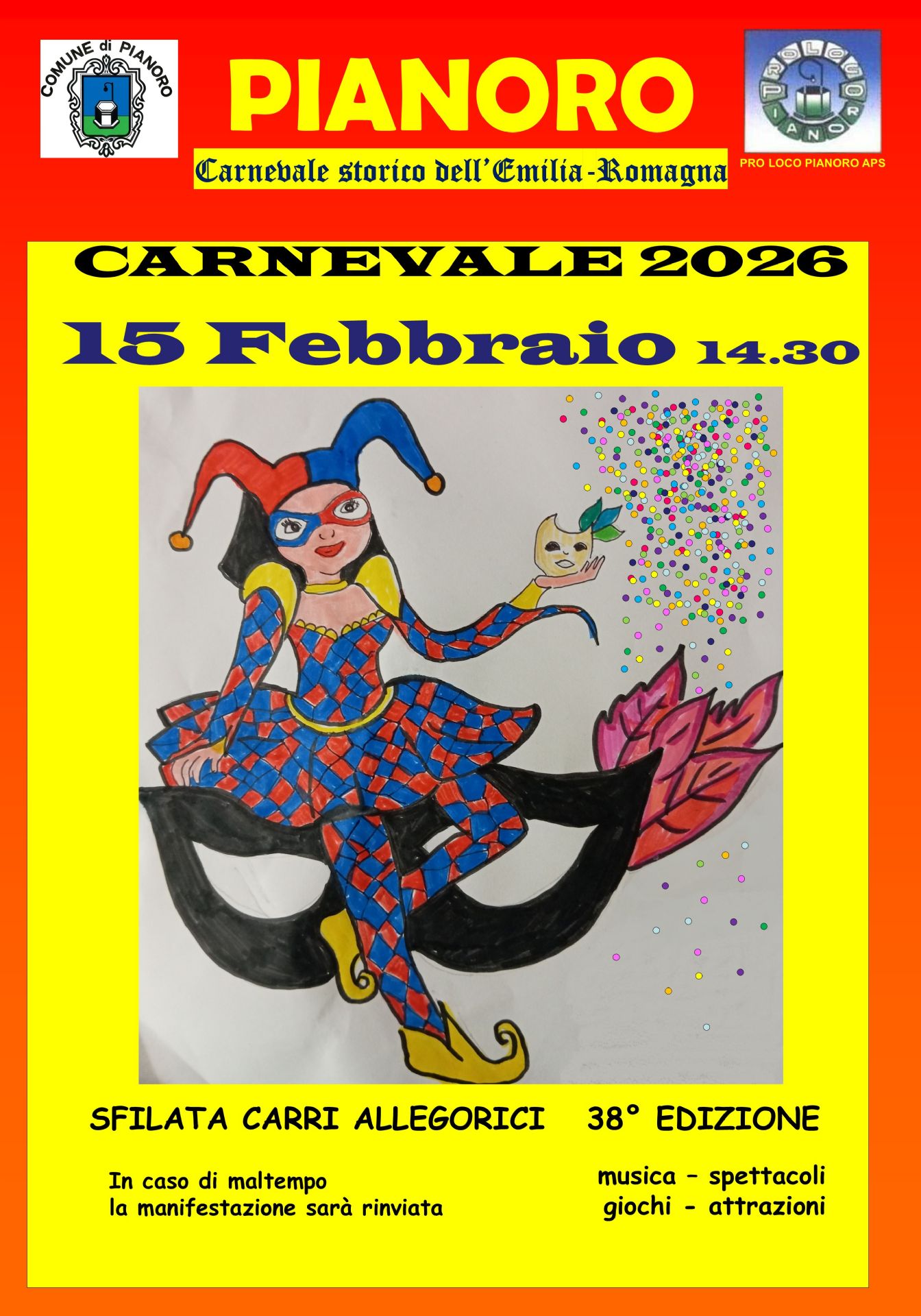 Locandina dell'iniziativa