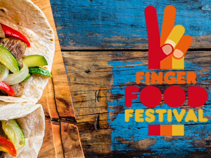 Logo finger food festival