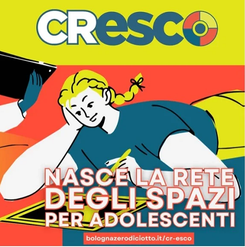 Nasce CRESCO, la rete degli spazi per le ragazze e i ragazzi di Bologna