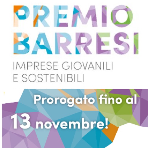 Premio Barresi 2023, prorogata la scadenza al 13 novembre