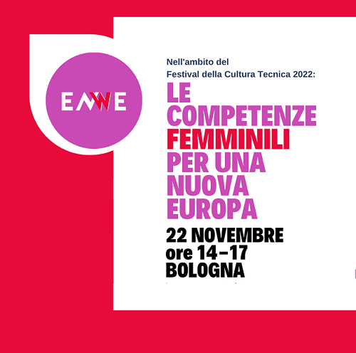 Le competenze femminili per una nuova Europa - appuntamento il 22 novembre ore 14