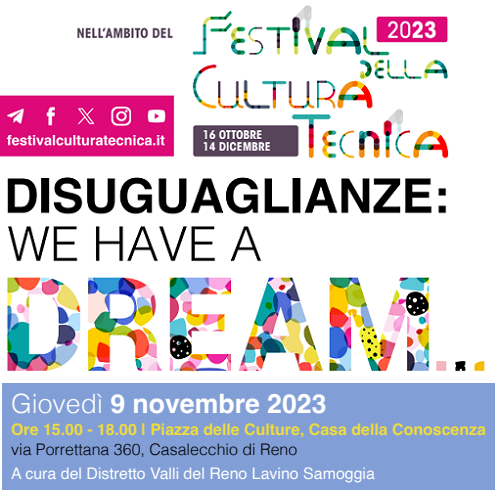 Ciclo “Disuguaglianze: We Have A Dream…” terzo incontro: Salute e benessere di adolescenti e famiglie