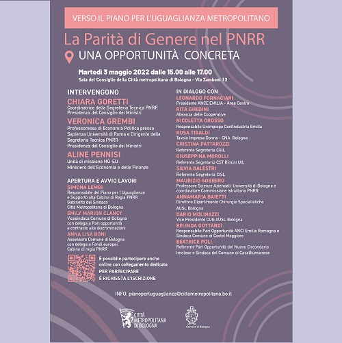 La Parità di genere nel PNRR - seminario pubblico