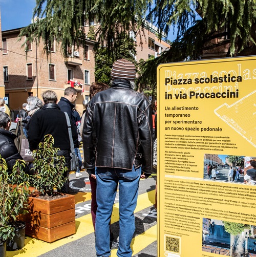 Nasce in via Procaccini la prima Piazza scolastica