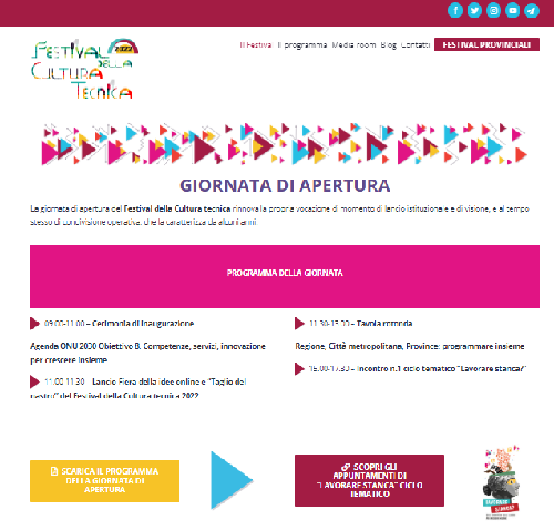 Giornata d’apertura del Festival – 12 ottobre 2022