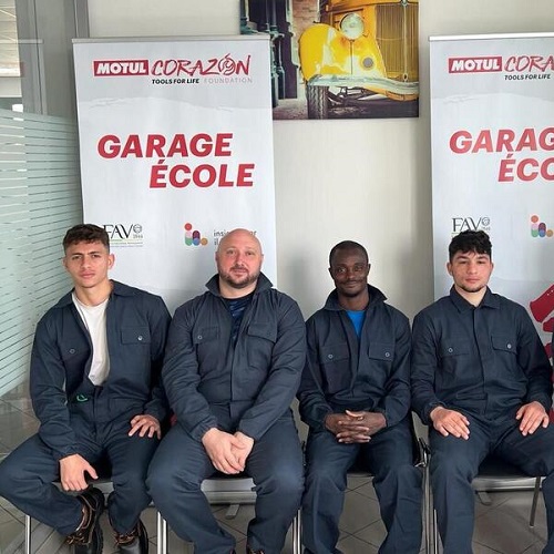 Insieme per il lavoro e Fav sposano Garage École, l'innovativo progetto formativo della francese Motul