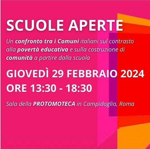 “Scuole aperte”: disponibile il video della giornata di studio del 29 febbraio