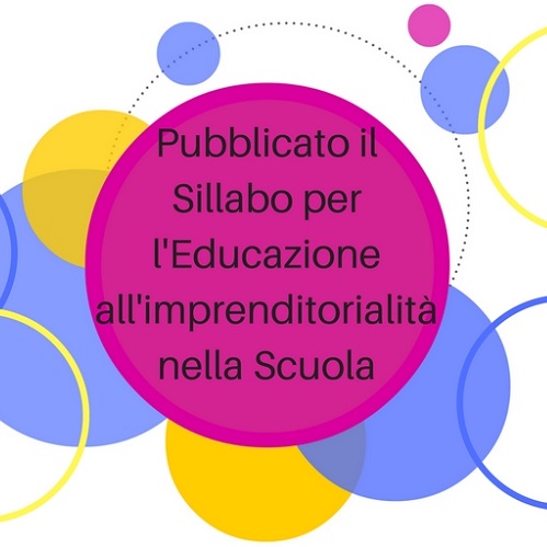 Evento in streaming il 5 novembre su Educazione e orientamento all'imprenditorialità