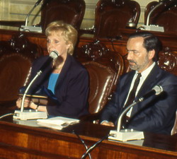 Rosanna Rossi e Lamberto Cotti