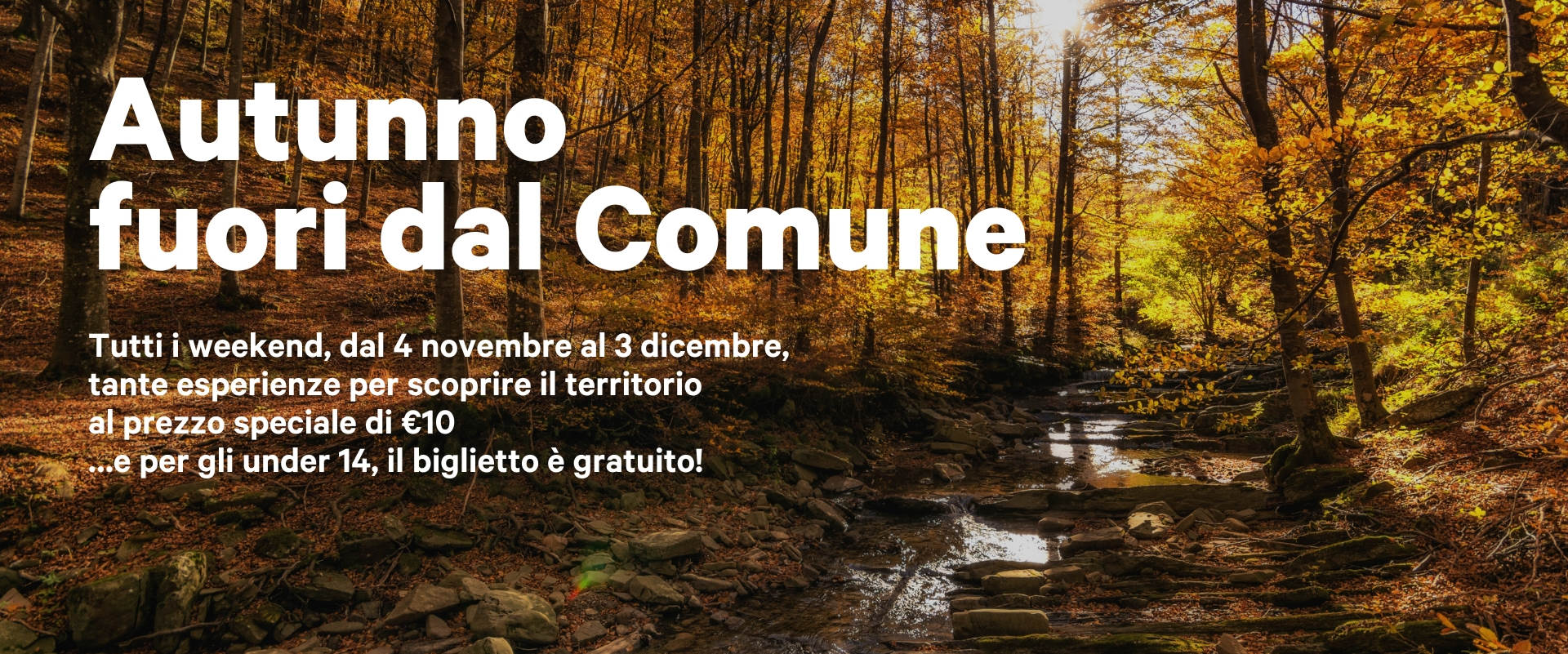 Autunno fuori dal Comune | 4 novembre > 3 dicembre