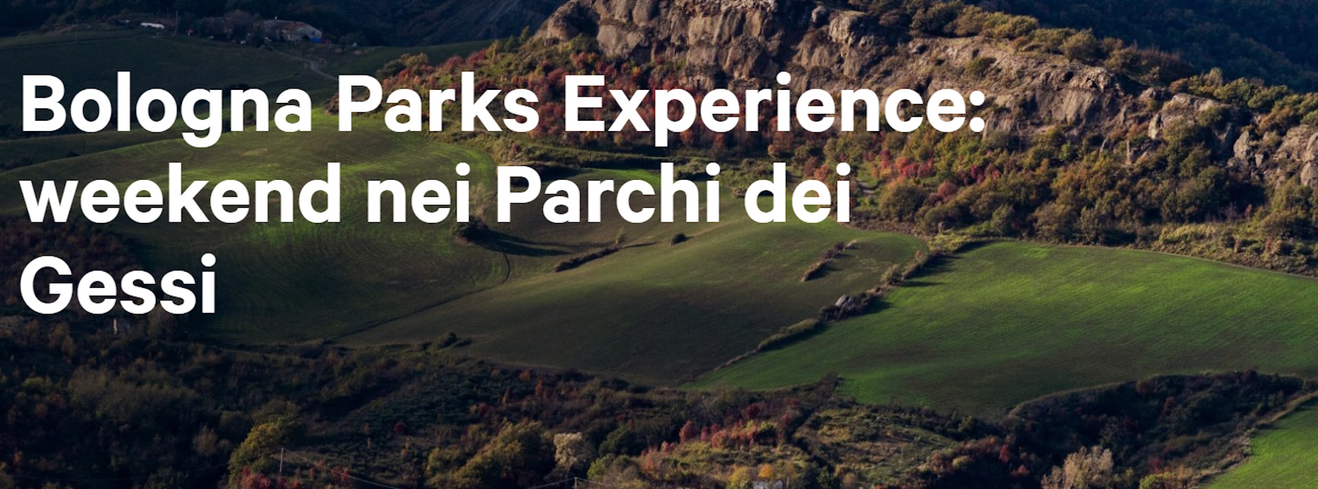 Bologna Parks Experience: weekend nei Parchi dei Gessi