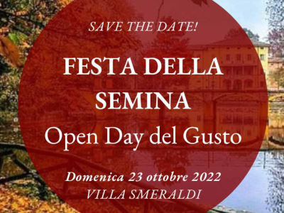 Festa della Semina, Open Day del gusto Autunno