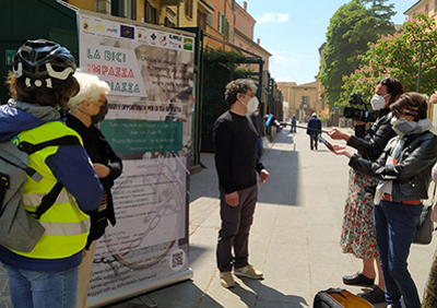 La bici impazza in piazza