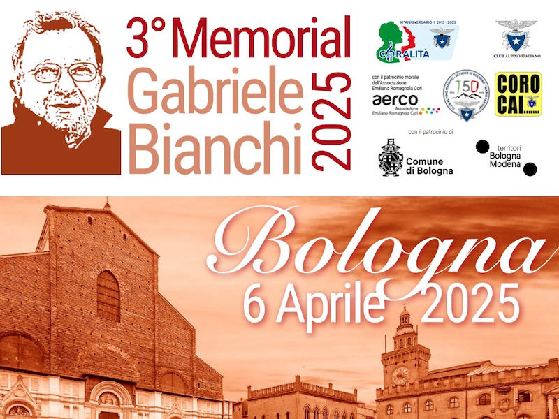Terzo memorial Gabriele Bianchi | Bologna, 6 aprile
