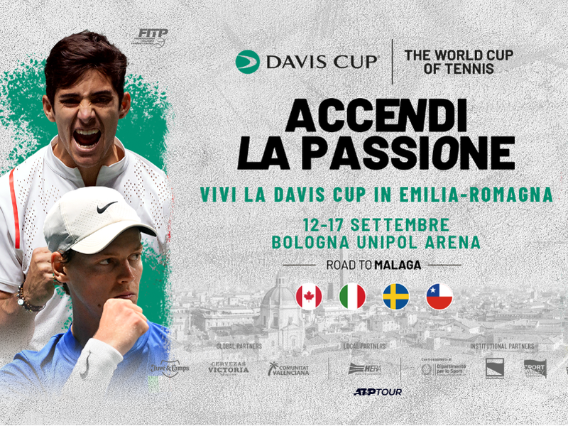 La Coppa Davis a Bologna