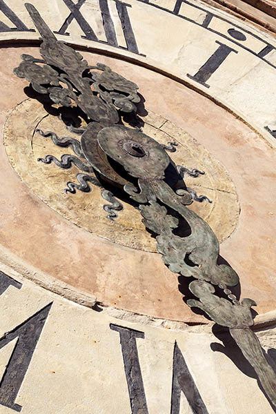 Torre dell'orologio a Palazzo d'Accursio